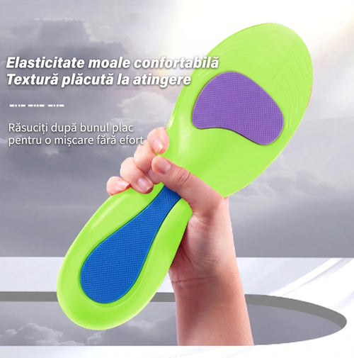 Branțuri Ortopedice Sport OrtoPas® – Cu Suport Plantar și Absorbție Șocuri