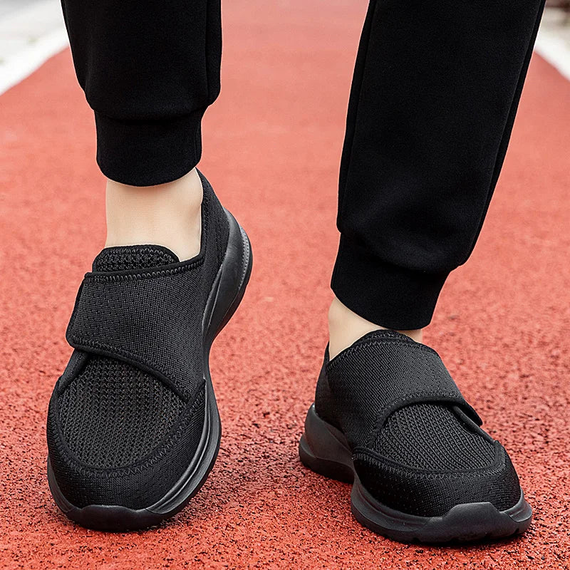 Pantofi Ortopedici Dama OrtoPas® SoftStep – Reglabili cu Arici, pentru Picioare Umflate și Diabet