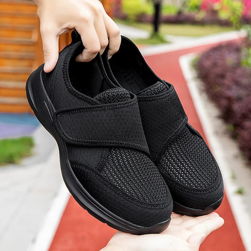 Pantofi Ortopedici Femei OrtoPas® Soft Comfort – Închidere Reglabilă cu Scai & Calapod Lat