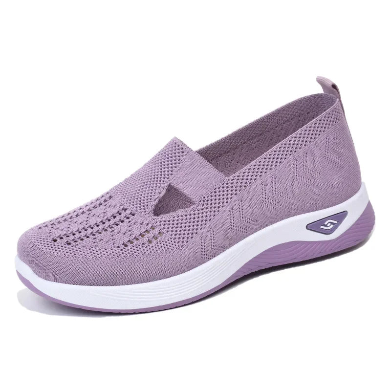 Pantofi Sport Ortopedici OrtoPas® SoftStep – Textil Flexibil Anti-Presiune & Încălțare Rapidă