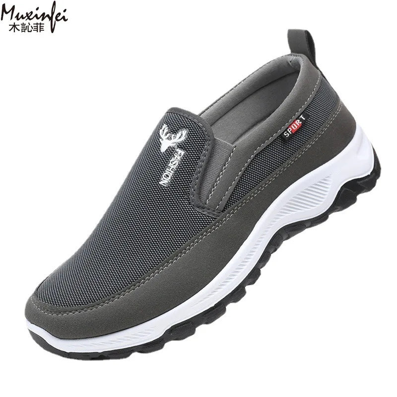Pantofi Sport Ortopedici OrtoPas® Slip-On – Respirabili, Fără Șireturi, Suport Anatomic & Talpă Anti-Șoc (Bărbați)