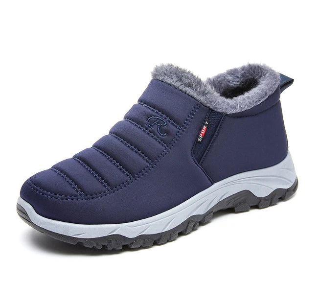 Ghete Ortopedice Bărbați OrtoPas® Thermo Comfort – Căptușite cu Blană & Impermeabile (Toamnă-Iarnă)