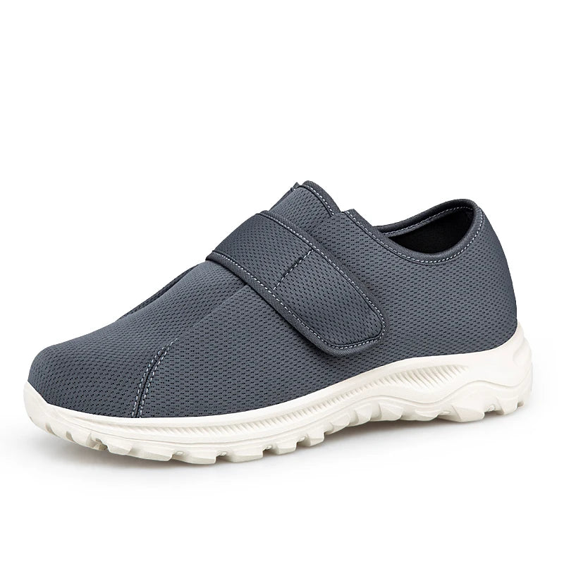 Pantofi Ortopedici Bărbați OrtoPas® Extra Fit – Închidere Reglabilă cu Scai & Calapod Lărgit (Mărimi 36-47)