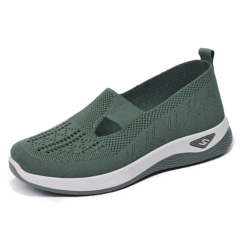 Pantofi Sport Ortopedici OrtoPas® SoftStep – Textil Flexibil Anti-Presiune & Încălțare Rapidă