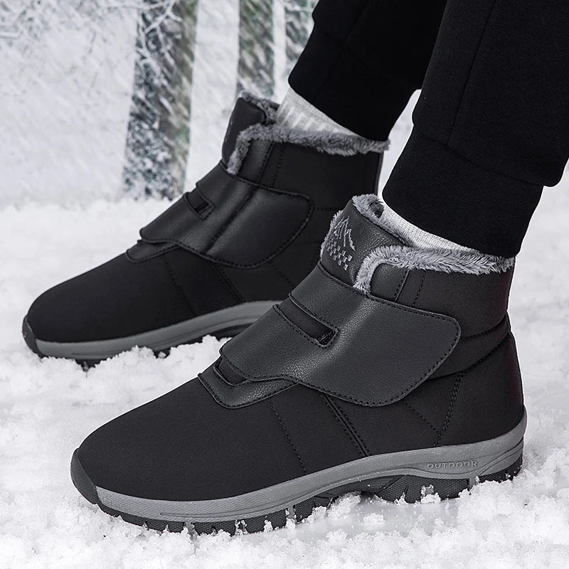 Ghete Ortopedice Iarnă Femei OrtoPas® Warm Fit – Căptusite cu Blană, Impermeabile & Închidere Reglabilă cu Scai