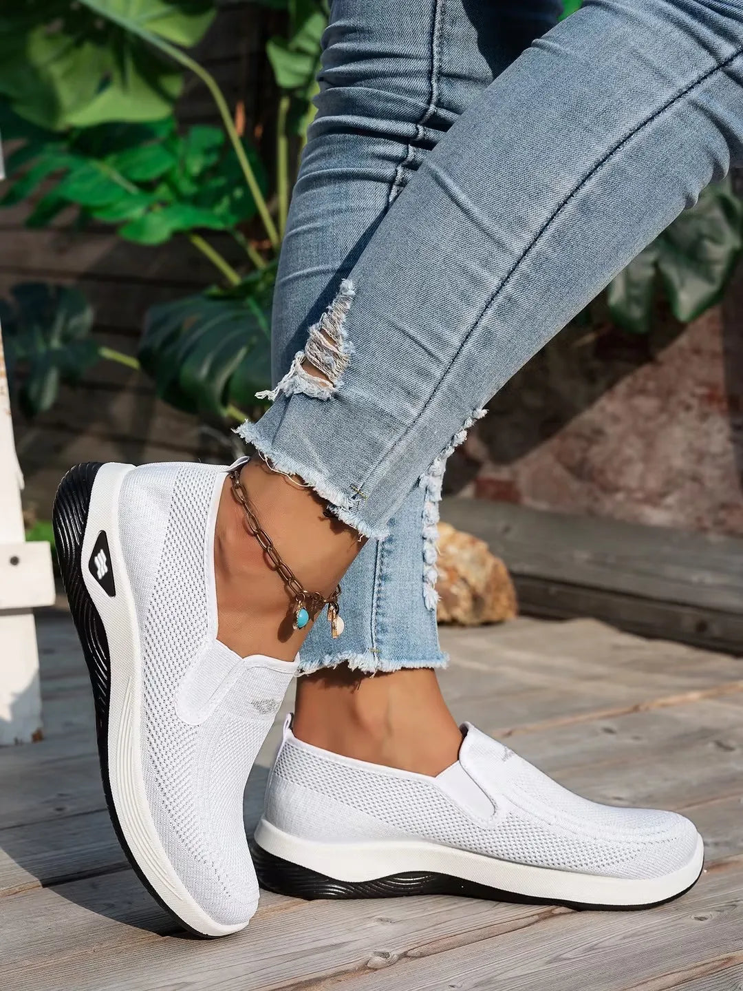 Pantofi Ortopedici Dama OrtoPas® Soft Work – Slip-On din Panza Respirabila