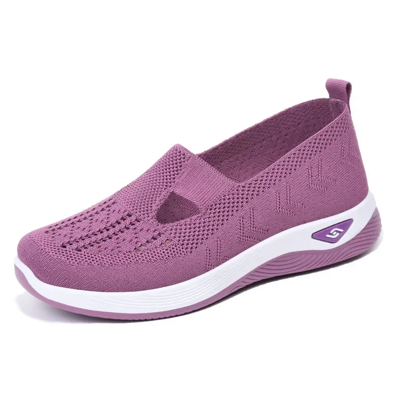 Pantofi Sport Ortopedici OrtoPas® SoftStep – Textil Flexibil Anti-Presiune & Încălțare Rapidă