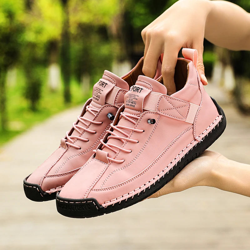 Pantofi Casual Ortopedici Femei OrtoPas® Soft Leather – Piele Moale & Cusături Ergonomice