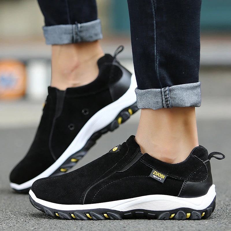 Pantofi Sport Bărbați OrtoPas® Impermeabili & Antiderapanți – Confort Fără Șireturi