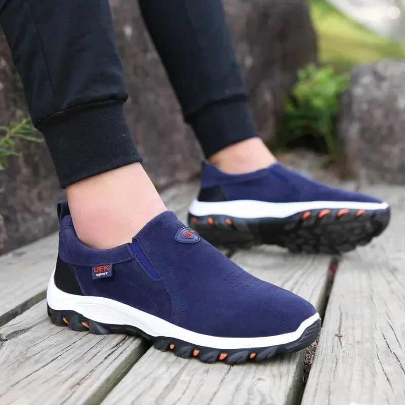 Pantofi Sport Bărbați OrtoPas® Impermeabili & Antiderapanți – Confort Fără Șireturi