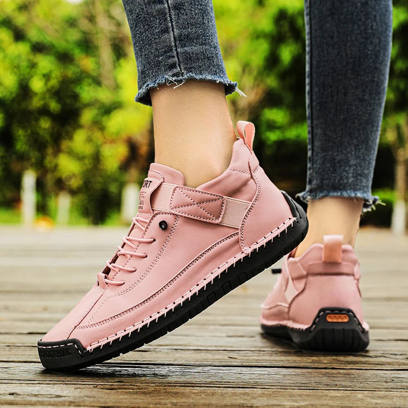 Pantofi Casual Ortopedici Femei OrtoPas® Soft Leather – Piele Moale & Cusături Ergonomice
