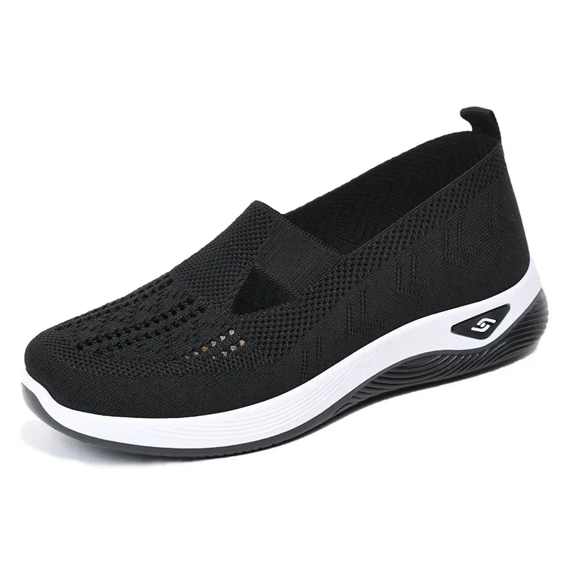 Pantofi Sport Ortopedici OrtoPas® SoftStep – Textil Flexibil Anti-Presiune & Încălțare Rapidă
