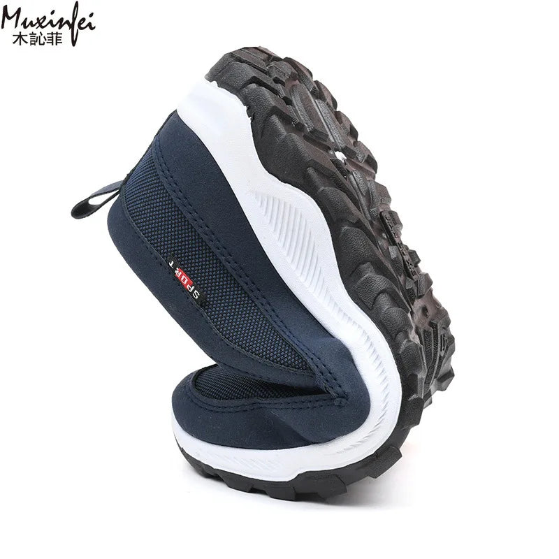 Pantofi Sport Ortopedici OrtoPas® Slip-On – Respirabili, Fără Șireturi, Suport Anatomic & Talpă Anti-Șoc (Bărbați)